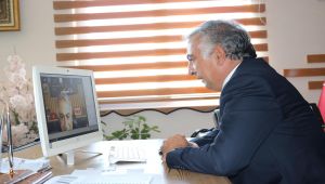 Mili Eğitim Müdürü Gönen, online veli toplantısı yaptı