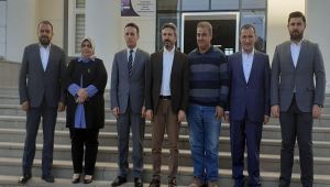 Milletvekili Aydın'dan Kahta Kaymakamı’na Ziyaret