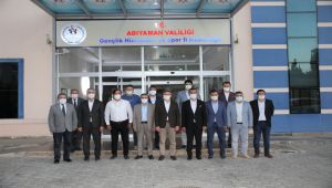 Milletvekili Aydın, Gençlik ve Spor İl Müdürlüğü'nü ziyaret etti