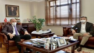 Milletvekili Aydın, TOKİ Başkanı Ömer Bulut ile görüştü