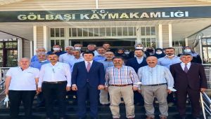 Milletvekili Fırat’tan Kaymakam Ayrancı'ya tebrik ziyareti