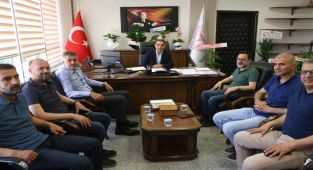 Milletvekili Şan'dan Başhekim Şirik'e hayırlı olsun ziyareti