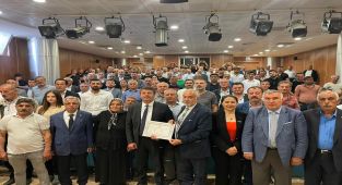 Milletvekili Tutdere 28. Dönem mazbatasını aldı