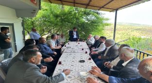 Milletvekili Tutdere Besni’de adım atılmadık köy bırakmadı