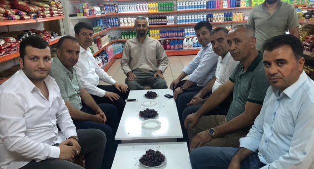 Milletvekili Tutdere, İl Başkanı Çakmak ve Parti Temsilcileri Muhtarları Ziyaret Etti