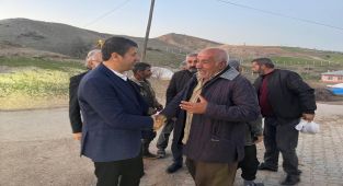Milletvekili Tutdere Kâhta’daki köy ziyaretini sürdürüyor