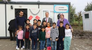 Milli Eğitim Müdür Tosun köy okullarında incelemelere devam ediyor
