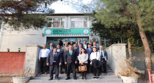 Milli Eğitim Müdürü Gönen, Gerger ilçesinde incelemelerde bulundu