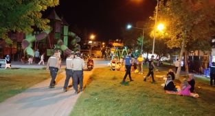 Mimar Sinan Parkı'nda şok asayiş uygulaması - Videolu Haber