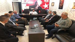MKYK Üyesi Altınöz’den Başkan Aslan’a ziyaret