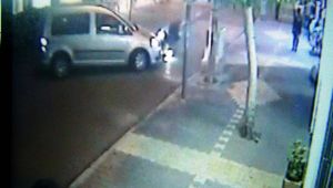 Motosikletin Kaza Anı Güvenlik Kamerasına Yansıdı - Videolu Haber