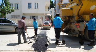 Müftülük Caddesi’nde altyapı çalışmalarına devam ediyor