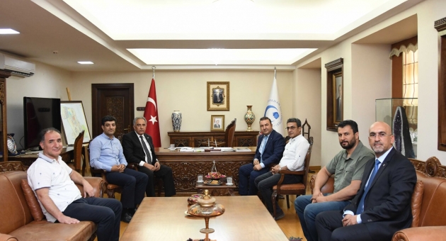 Muhasebeciler Odasından Rektör Turgut'a Ziyaret