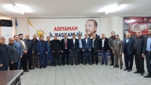 Muhtarlardan AK Parti’ye Destek Ziyareti
