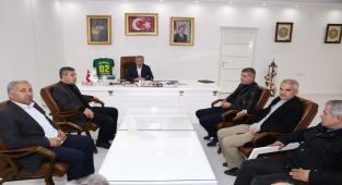 Muhtarlardan, Başkan Kılınç’a Ziyaret