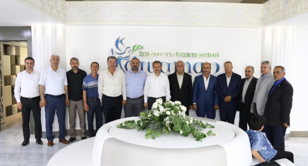 Muhtarlardan Başkan Kılınç'a Ziyaret