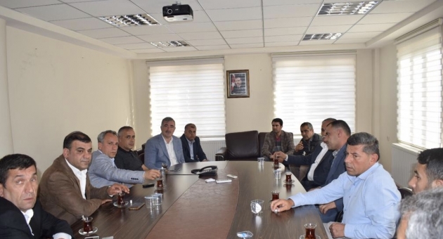 Muhtarlardan Başkan Turanlı'ya Hayırlı Olsun Ziyareti