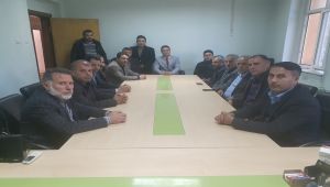 Muhtarlardan SYDV Müdürü Dağ'a Hayırlı Olsun Ziyareti