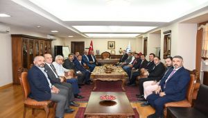 MÜSİAD Genel Başkanı Kaan’dan Rektör Turgut’a Ziyaret