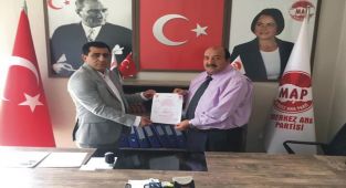 Muzaffer Yıldız, Ana Parti Kahta İlçe Başkanı oldu