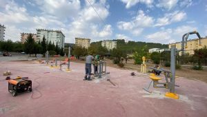 Narlıkuyu parkı yenileniyor