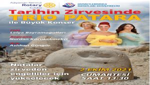 Nemrut Dağı'nın Zirvesinde Trio Patara konser verecek