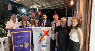Nemrut Rotary Kulübünde devir teslim töreni yapıldı