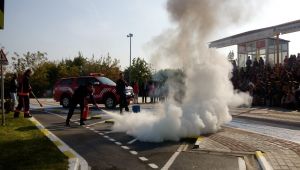 Öğrenciler Deprem Ve Yangınlar Konusunda Bilgilendirildi