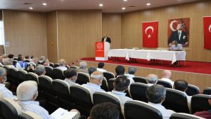 Okul müdürleri ve aile birliği başkanlarına bilgilendirme toplantısı düzenlendi