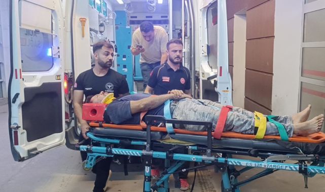 Otomobil İle Motosiklet Çarpıştı:1 Yaralı