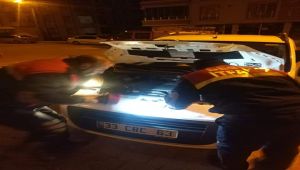 Otomobilin Motoruna Sıkışan Yavru Kedi Kurtarıldı