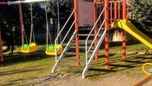Oyun Parkı Kurulan Depremzede Çocuklar, Doyasıya Eğlendi