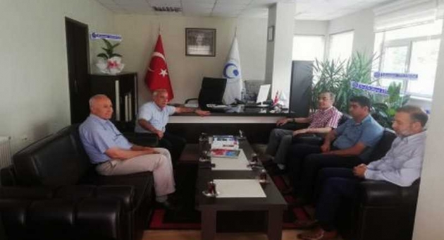 Özdemir’den MYO Müdürü Akgün'e Hayırlı Olsun Ziyareti