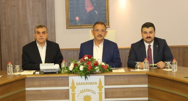 Özhaseki Ve Beyazgül, Şanlıurfa'nın Önemli Projelerini Görüştü