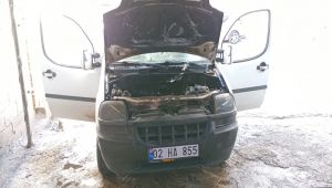Park halinde iken biranda alev aldı