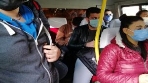 Polis ekipleri fazla yolcu taşıyan minibüslere göz açtırmıyor