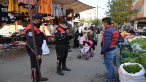 Polisten koronavirüs denetimi