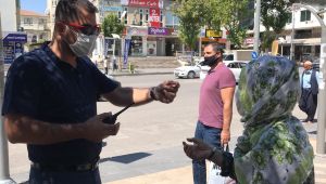 Polisten maske denetimi - Videolu Haber