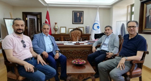 Prof. Dr. Bereket’ten Prof. Dr. Turgut’a Hayırlı Olsun Ziyareti