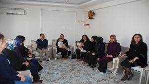 Protokol Eşleri'nden Şehit Ailesi Ve Güneydoğu Gazisini Ziyaret