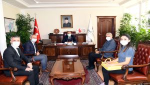 PTT Başmüdürü Remzi Fırat'dan Vali Çuhadar'a ziyaret