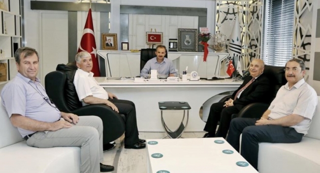 Rektör Gönüllü’den, Başkan Kılınç’a Veda Ziyareti
