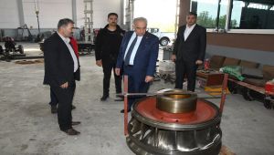 Rektör Turgut Yılın Ahisi Şükrü Çalım’ı Ziyaret Etti