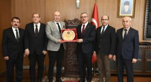 Rektörlerden Başkan Güngör’e veda ziyareti