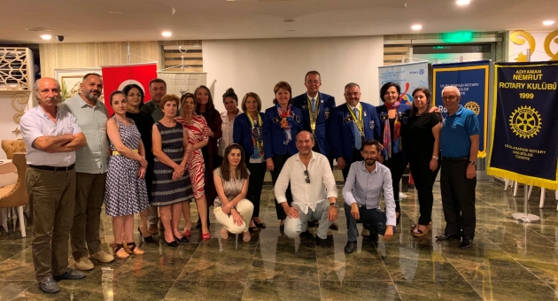 Rotary Bölge Guvernörü Adıyaman’da
