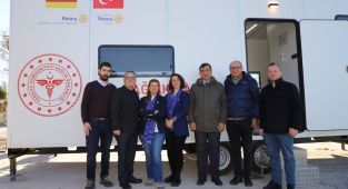 Rotary’den Adıyaman’a mobil klinik desteği