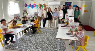 Rotary Gümüşkaya köyüne anaokulu yaptırdı