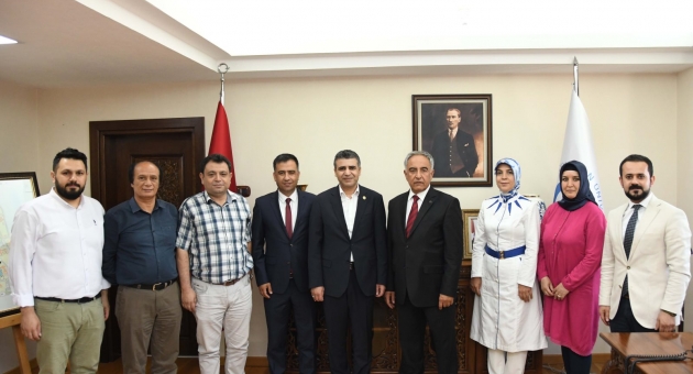 Sağlık -Sen'den Üniversite Rektör Prof. Dr. Turgut’a Ziyaret