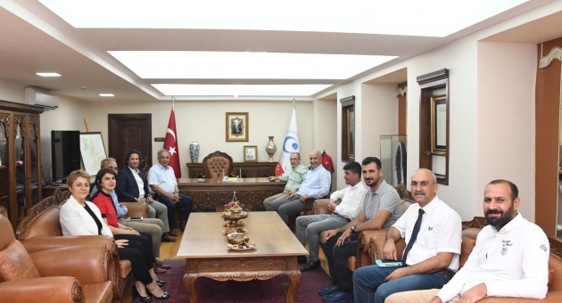 Salih Fırat ve Şevket Gürsoy’dan Adıyaman Üniversitesine Ziyaret