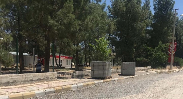 Samsat’ta Depremden Zarar Gören Parklar Onarılıyor